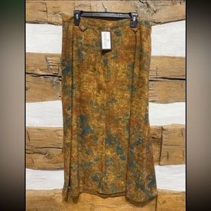 Women’s Maxi Skirt CJ Banks Size 16W Tan